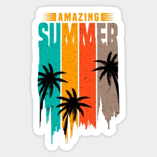 Amazing summer Sticker